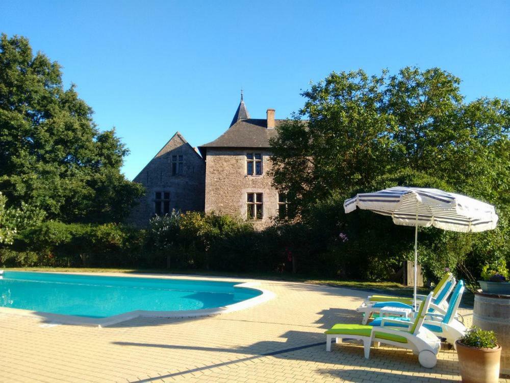 Faye-d'Anjou Chateau De Chanze מראה חיצוני תמונה